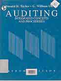 Image of AUDITING INTEGRATED CONCEPTS AND PROCEDURES