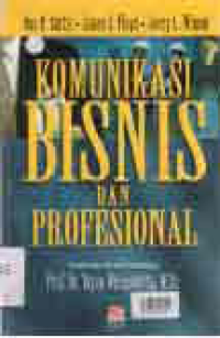 KOMUNIKASI BISNIS DAN PROFESIONAL