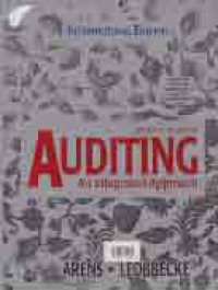 Image of AUDITING AN INTEGRATED APPROACH