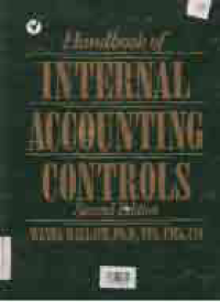 HANDBOOK INTERNAL  OF ACCOUNTING CONTROLS