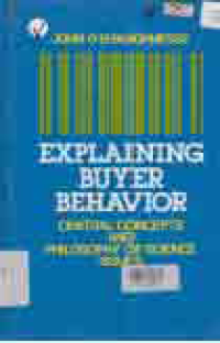 Image of EXPLAINING BUYER BEHAVIOR