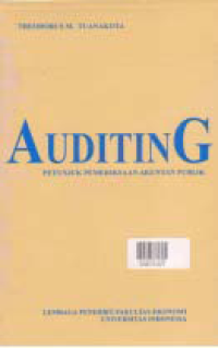 Image of AUDITING; Petunjuk Pemeriksaan Akuntan Publik