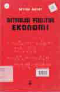 Image of METODOLOGI PENELITIAN EKONOMI