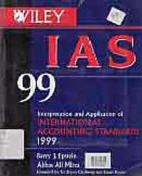Image of INTERPRETATION AND APPLICATION OF INTERNATIONAL ACCOUNTING STANDARDS, 1999