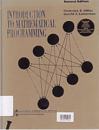 INTRODUCTION TO MATHEMATICAL PROGRAMMING