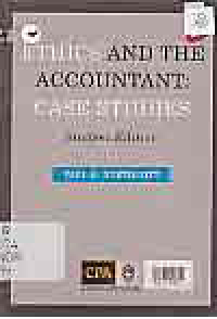 Image of ETHICS AND THE ACCOUNTANT; CASES STUDIES