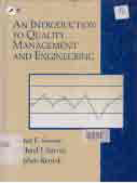 Image of AN INTRODUCTION TO QUALITY MANAGEMENT AND ENGINEERING (+CD)