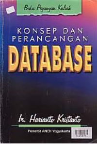 Image of KONSEP DAN PERANCANGAN DATABASE; BUKU PEGANGAN KULIAH