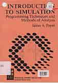 Image of INTRODUCTION TO SIMULATION; PROGRAMMING TECHNIQUES AND METHODS OF ANALYSIS