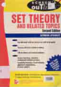 SCHAUM'S OUTLINE OF THEORY AND PROBLEMS OF SET THEORY AND RELATED TOPICS