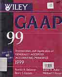 Image of GAAP 99; INTERPRETATION AND APPLICATION OF GENERALLY ACCEPTED ACCOUNTING PRINCIPLES