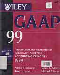 GAAP 99; INTERPRETATION AND APPLICATION OF GENERALLY ACCEPTED ACCOUNTING PRINCIPLES