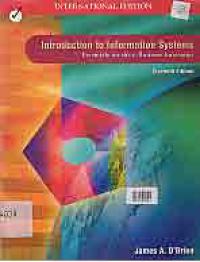 Image of INTRODUCTION TO INFORMATION SYSTEMS ; Essentials for the E-Business Enterprise