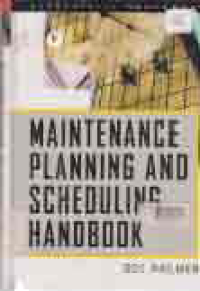 MAINTENANCE PLANNING AND SCHEDULING HANDBOOK