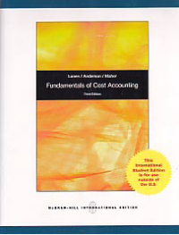 Image of FUNDAMENTALS OF COST ACCOUNTING