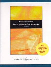 FUNDAMENTALS OF COST ACCOUNTING