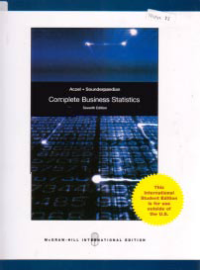 Image of COMPLETE BUSINESS STATISTICS + CD