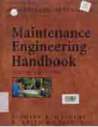 Image of MAINTENANCE ENGINEERING HANDBOOK