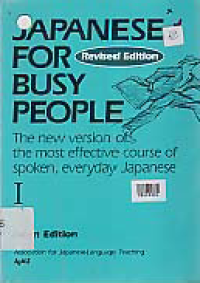 JAPANESE FOR BUSY PEOPLE I