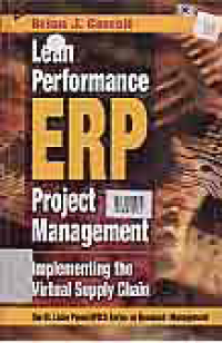 Image of LEAN PERFORMANCE ERP PROJECT MANAGEMENT: Implementing the Virtual Supply Chain