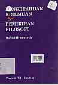 Image of PENGETAHUAN KEILMUAN & PEMIKIRAN FILOSOFI