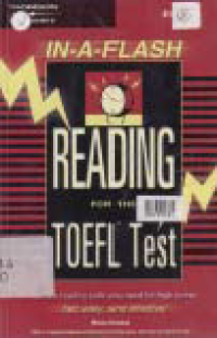 Image of IN-A-FLASH: READING FOR THE TOEFL TEST