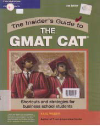 Image of THE INSIDER'S GUIDE TO THE GMAT CAT; Shortcuts and strategies for business school students