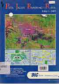 Image of PETA JALAN BANDUNG RAYA EDISI 1-2003