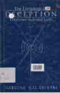 Image of THE LANGUAGE OF DECEPTION; A DISCOURSE ANALYTICAL STUDY