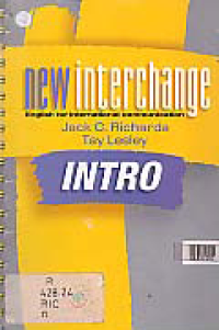 NEW INTERCHANGE ' INTRO '