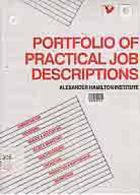 PORTFOLIO OF PRACTICAL JOB DESCRIPTIONS