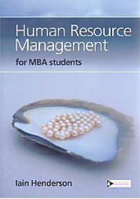 Image of HUMAN RESOURCE MANAGEMENT: for MBA students