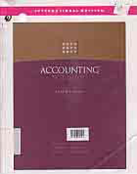 Image of ACCOUNTING; TEXT AND CASES