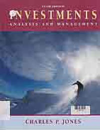 Image of INVESTMENTS; ANALYSIS AND MANAGEMENT