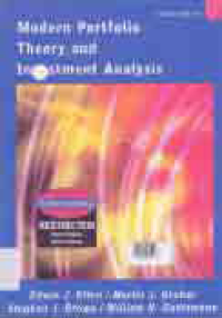 Image of MODERN PORTFOLIO THEORY AND INVESTMENT ANALYSIS