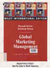 Image of GLOBAL MARKETING MANAGEMENT