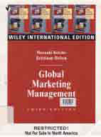 GLOBAL MARKETING MANAGEMENT