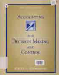 Image of ACCOUNTING FOR DECISION MAKING AND CONTROL