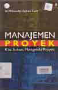 Image of MANAJEMEN PROYEK KIAT SUKSES MENGELOLA PROYEK