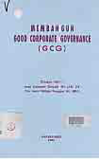 MEMBANGUN GOOD CORPORATE GOVERNANCE (GCG)