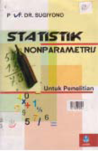 STATISTIKA NON PARAMETRIS: UNUTK PENELITIAN