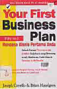 Image of YOUR FIRST BUSINESS PLAN: RENCANA BISNIS PERTAMA ANDA