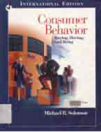 Image of CONSUMER BEHAVIOR: Buying, Having, and Being