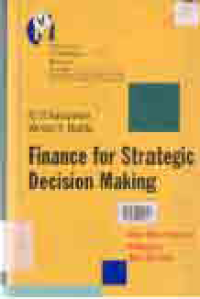 FINANCE FOR STRATEGIC DECISION MAKING