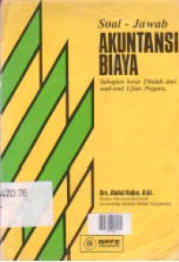 Image of SOAL JAWAB AKUNTANSI BIAYA