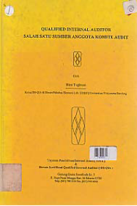 Image of QUALIFIED INTERNAL AUDITOR SALAH SATU SUMBER ANGGOTA KOMITE AUDIT