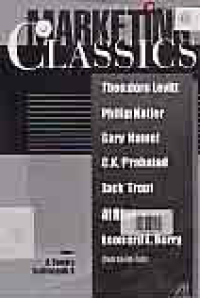 Image of MARKETING CLASSICS