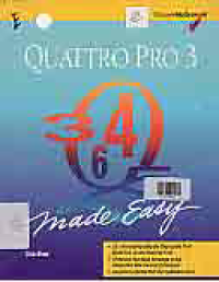 Image of QUATTRO PRO 3 : MADE EASY