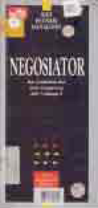 Image of NEGOSIATOR; INTI PEMIKIRAN DAN TEORI MANAJEMEN DARI A HILNGGA Z