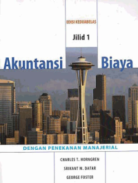 Image of AKUNTANSI BIAYA; Dengan Penekanan Manajerial (Jilid 1)